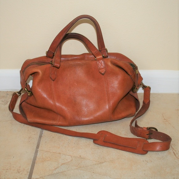 Madewell Handbags - Madewell ~ Kensington Satchel In English Saddle